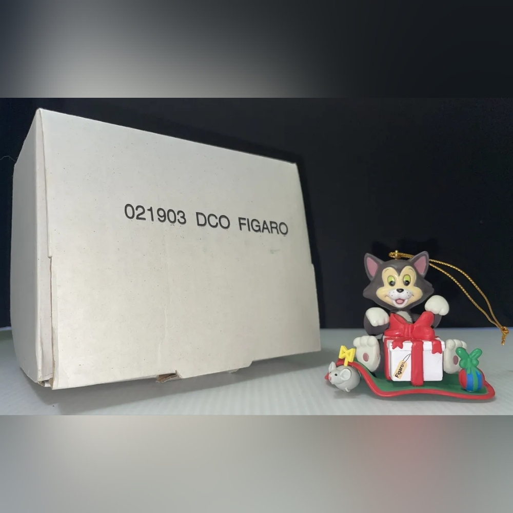 Grolier Disney Figaro Christmas Ornament